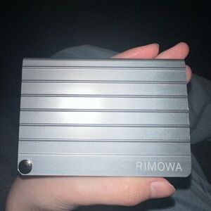 RIMOWA Silver Card Holder